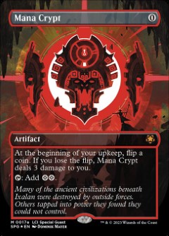 Mana Crypt Special Guests Cosmium Neon Ink Art